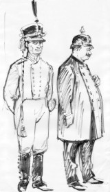 Frankfurter Stadtsoldat und Polizist