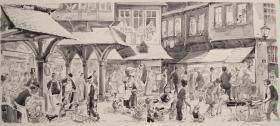 Die alte Schirn (Vorstudie)